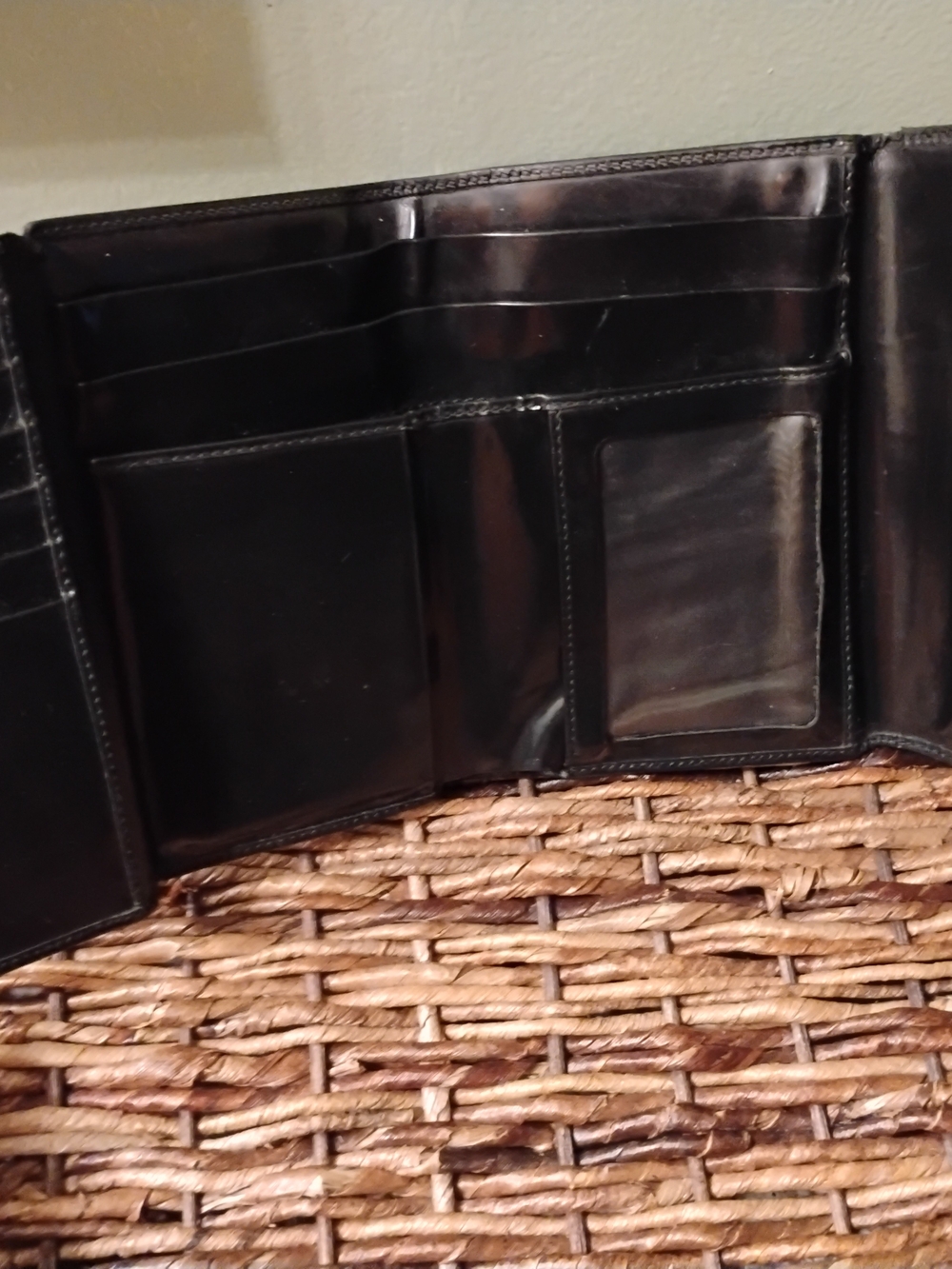 Gucci Black Leather Tom Ford era Flap Wallet - Picture 5 of 5